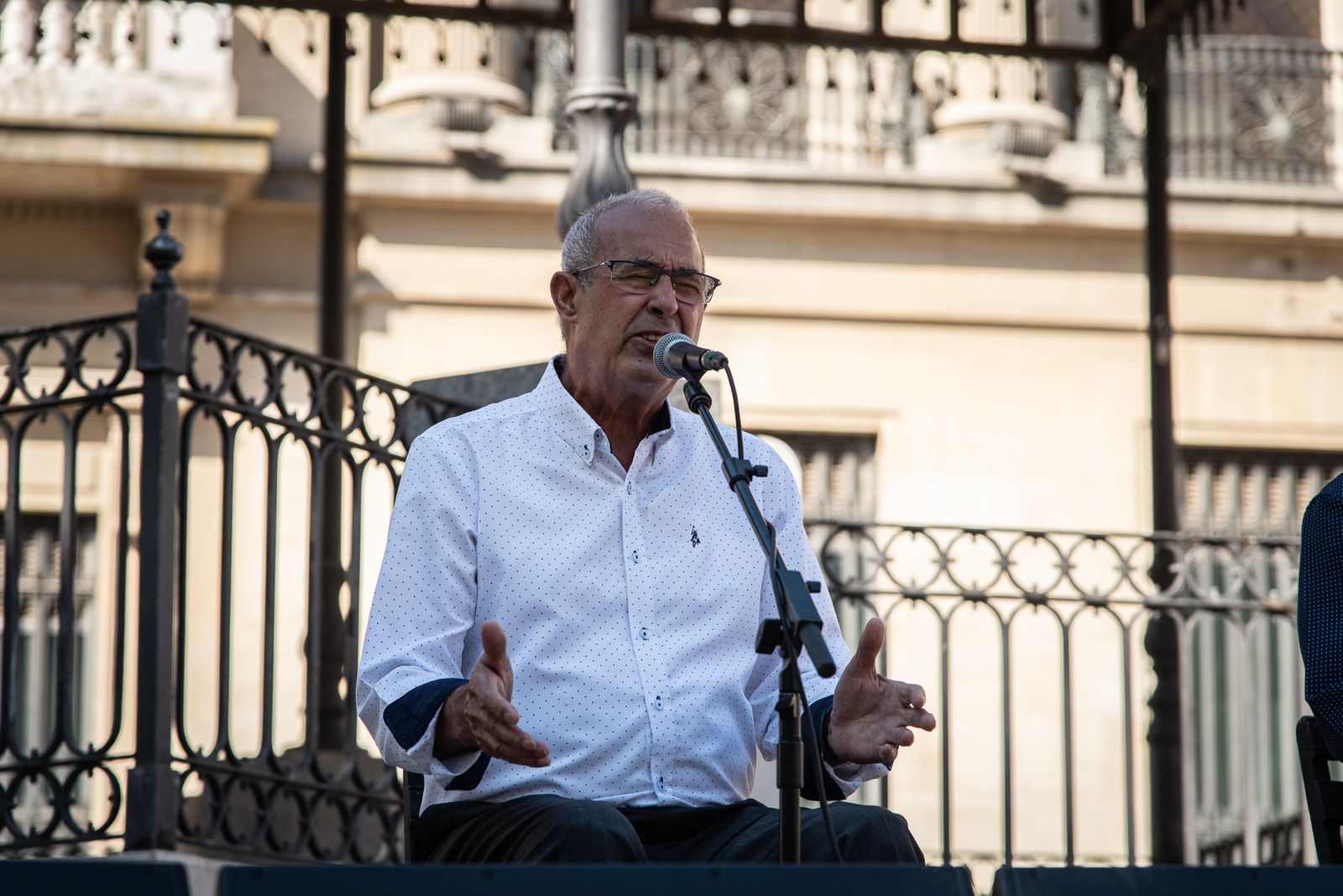 Imágenes de la peña Las Colonias en el festival flamenco Ciudad de Huelva