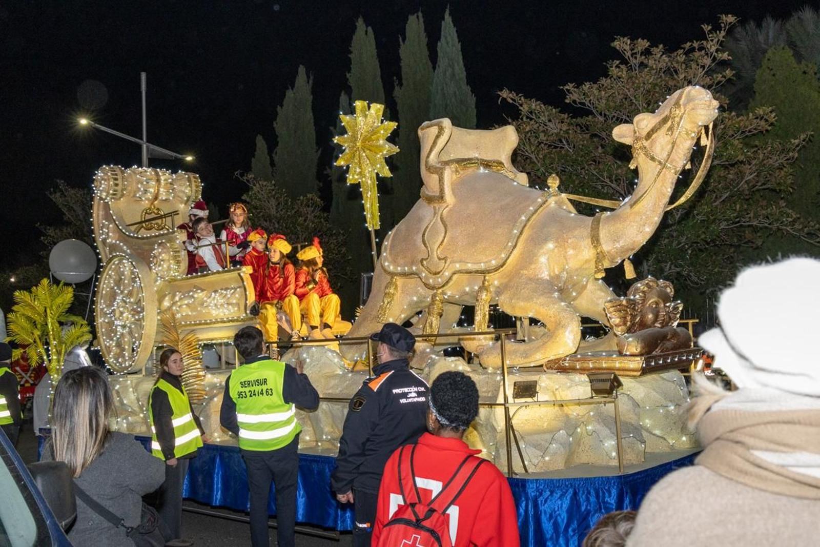 Así se vivió la Cabalgata de los Reyes Magos de Jaén