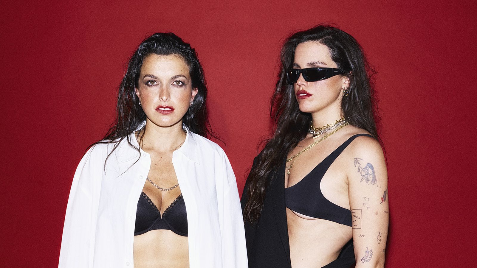 Ana Legazpi y Carolina Moyano, integrantes de Marlena, actuarán este sábado.