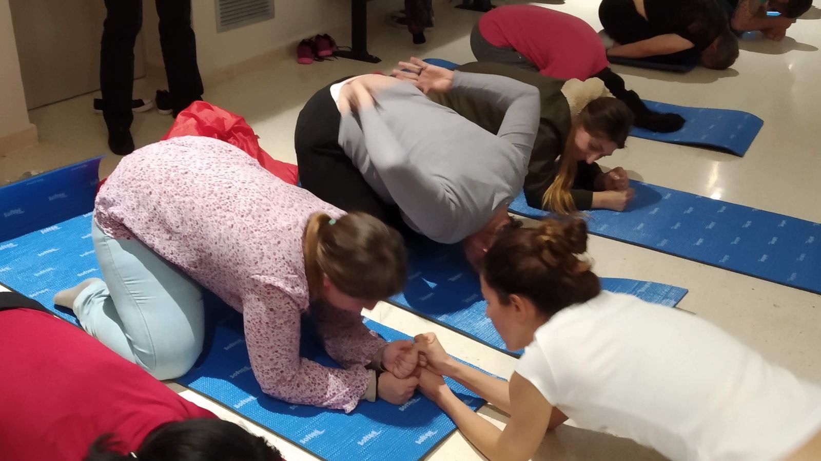 Parte de los participantes en la clase magistral.