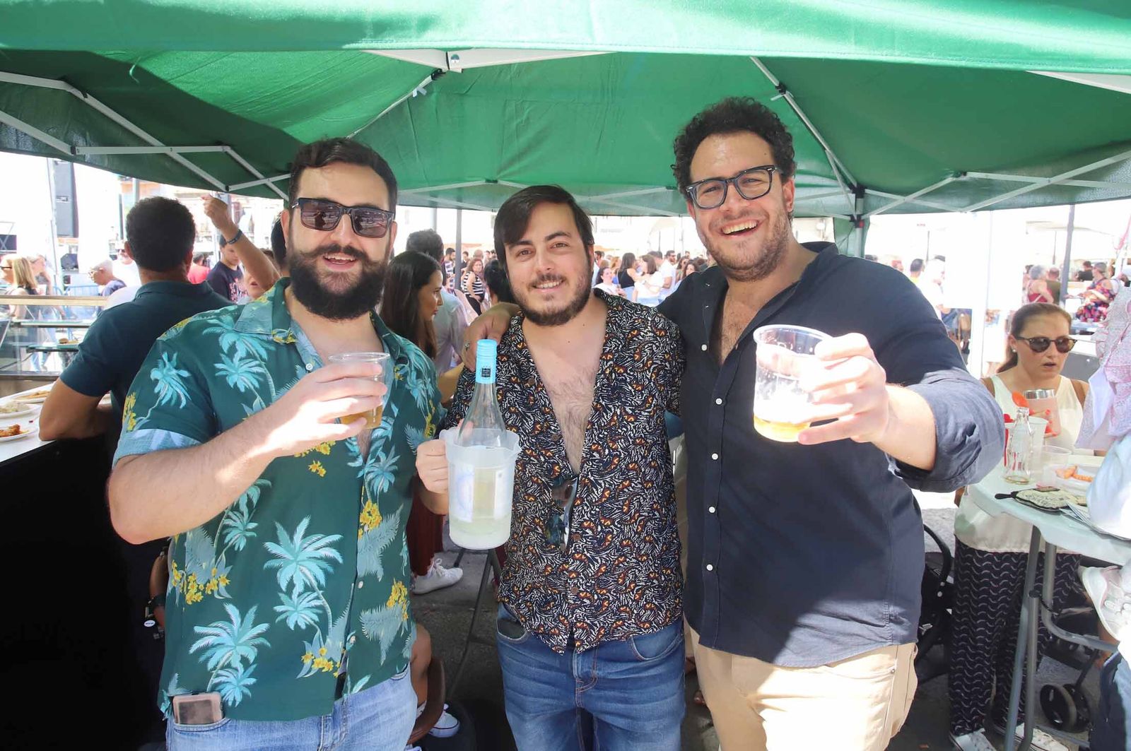 Imágenes del ambiente en la Feria de la Tapa de Huelva