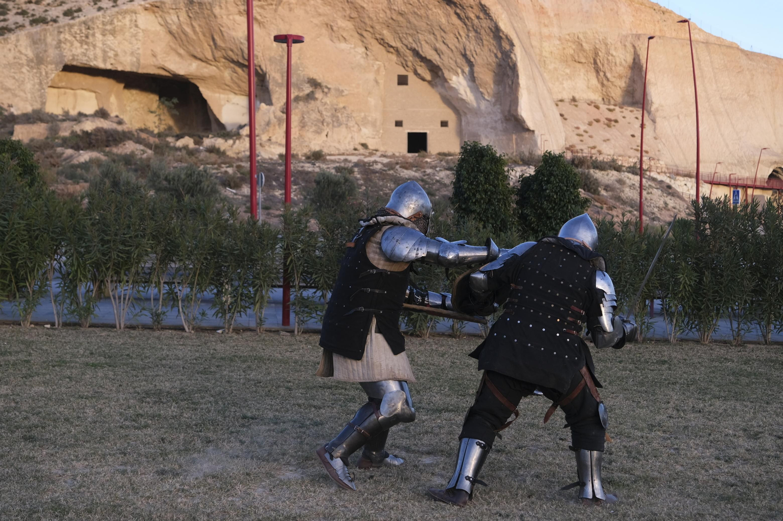 Fotogalería de los combates medievales en Almería