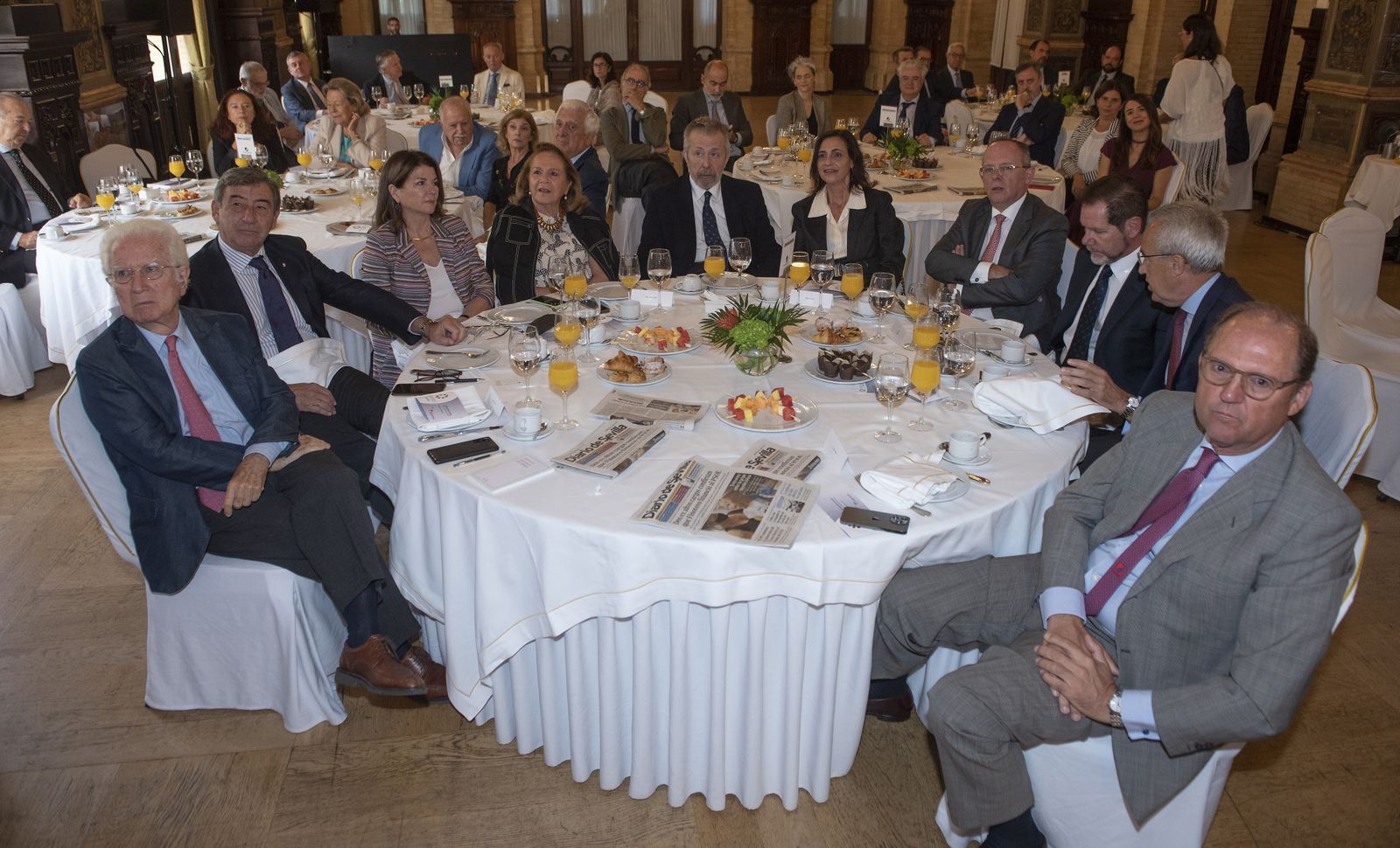 Imágenes del Foro Joly con el director de la Real Academia Española, Santiago Muñoz Machado