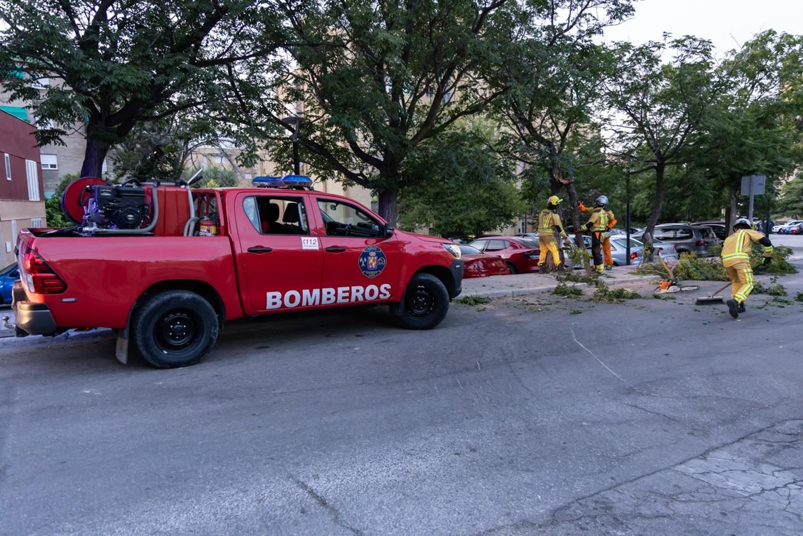 Un día junto a los bomberos de Jaén