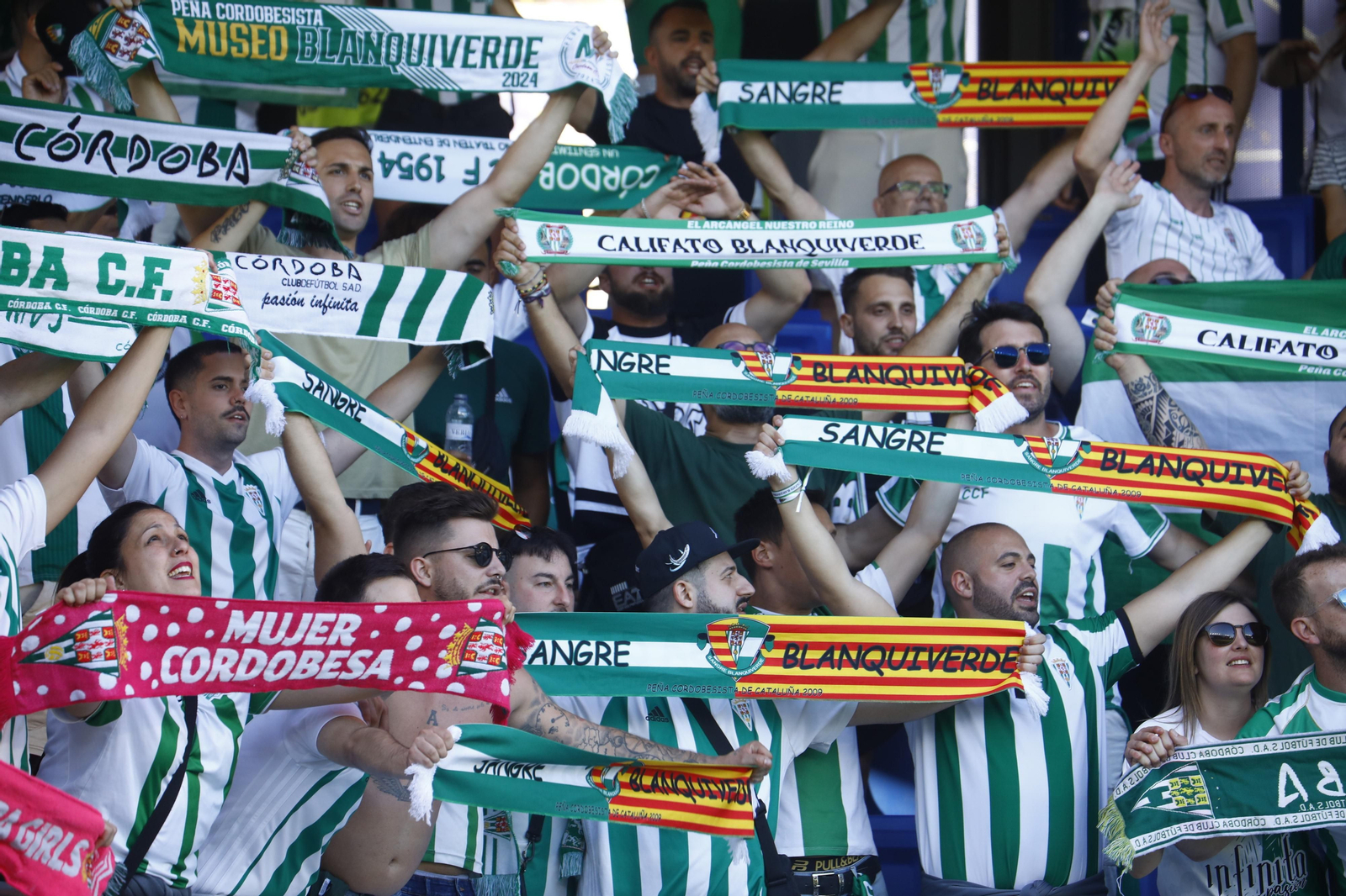 Así vivió la afición del Córdoba CF el partido ante el Barcelona Atlètic en el Estadio Johan Cruyff