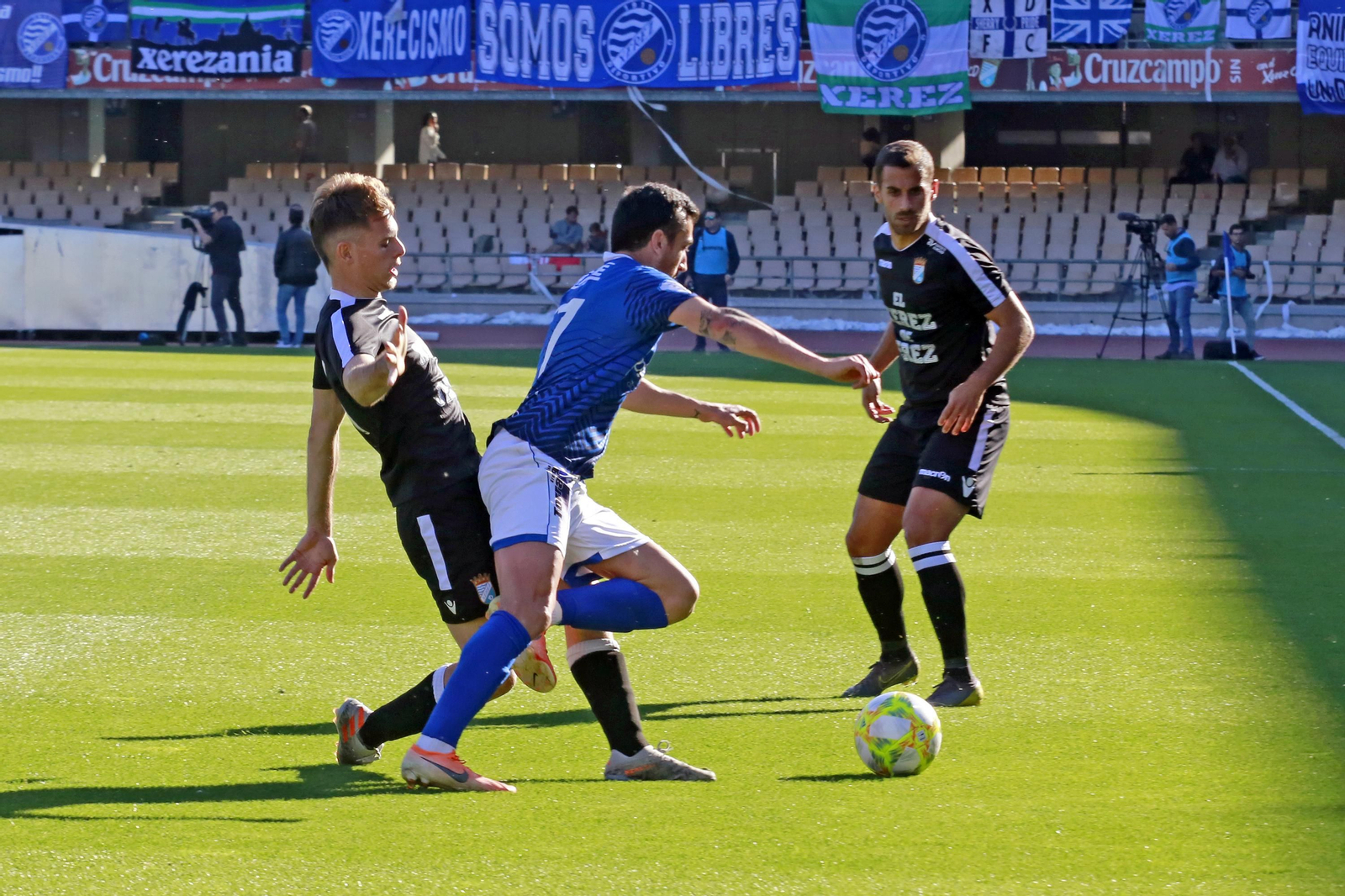Derbi entre Xerez DFC y Xerez CD en Chapín