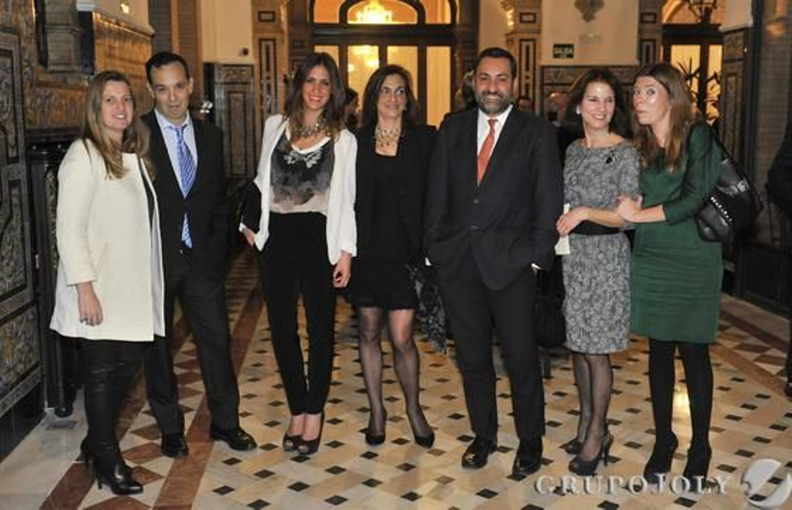 Ángela Benavente, Federico Joly, Rosa González-Aller, Rosario Joly, Diego Joly, Isabel León y maría del Mar Díez. / Reportaje gráfico: Antonio Pizarro, Juan Carlos Muñoz y Juan Carlos Vázquez