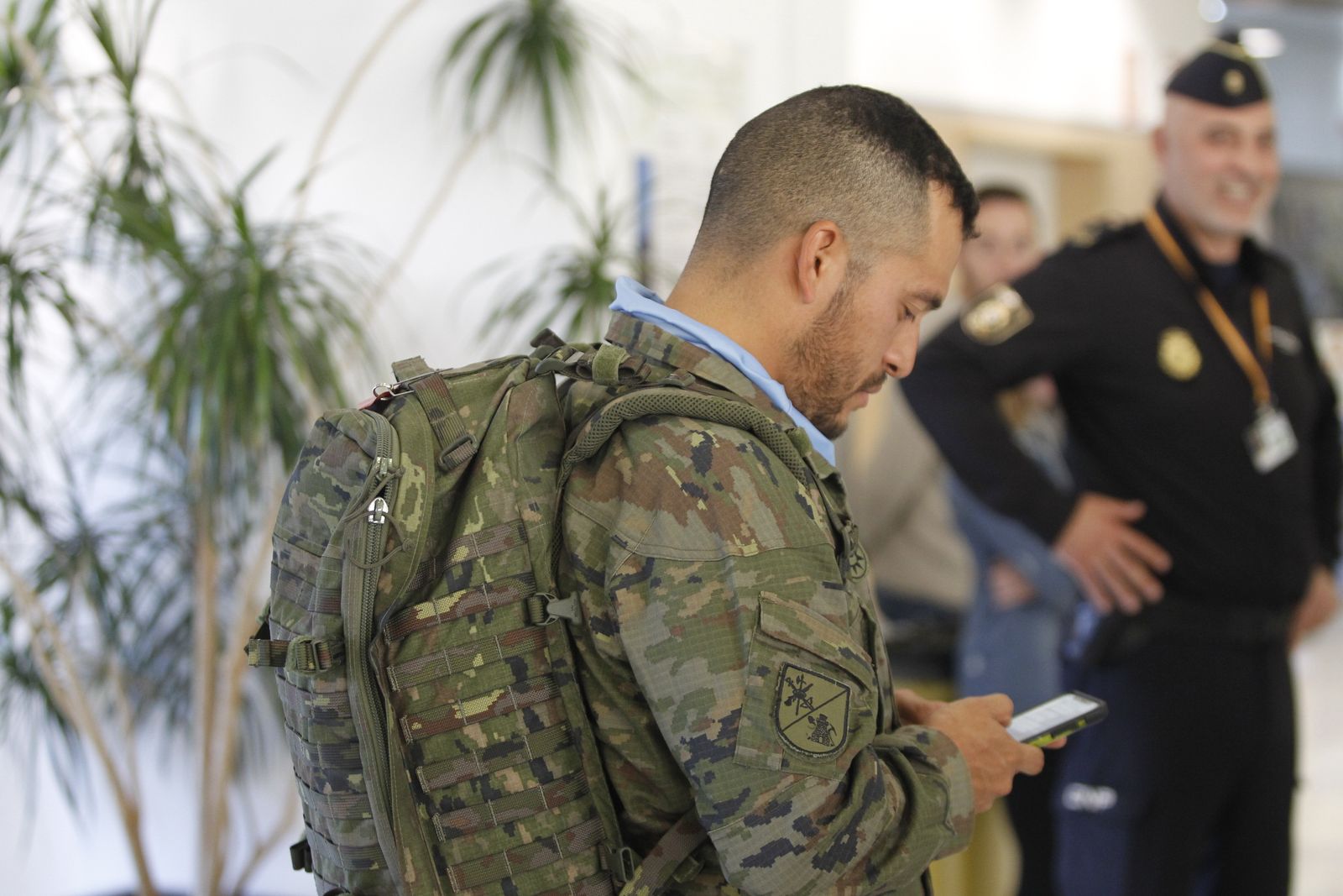 Fotogalería despedida contingente militar al Líbano