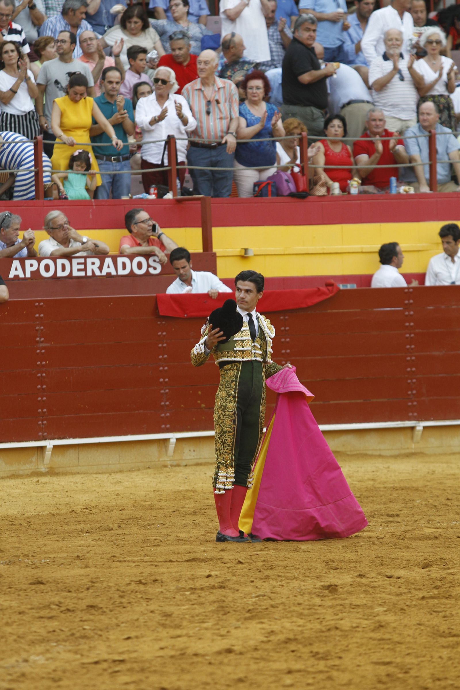 Fotogalería corrida toros Feria Santa Ana-Roquetas de Mar-El Juli-Perera-Aguado
