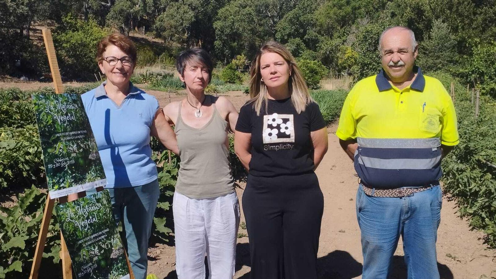 Presentación de la 'Matanza Vegetal' de Calabazares