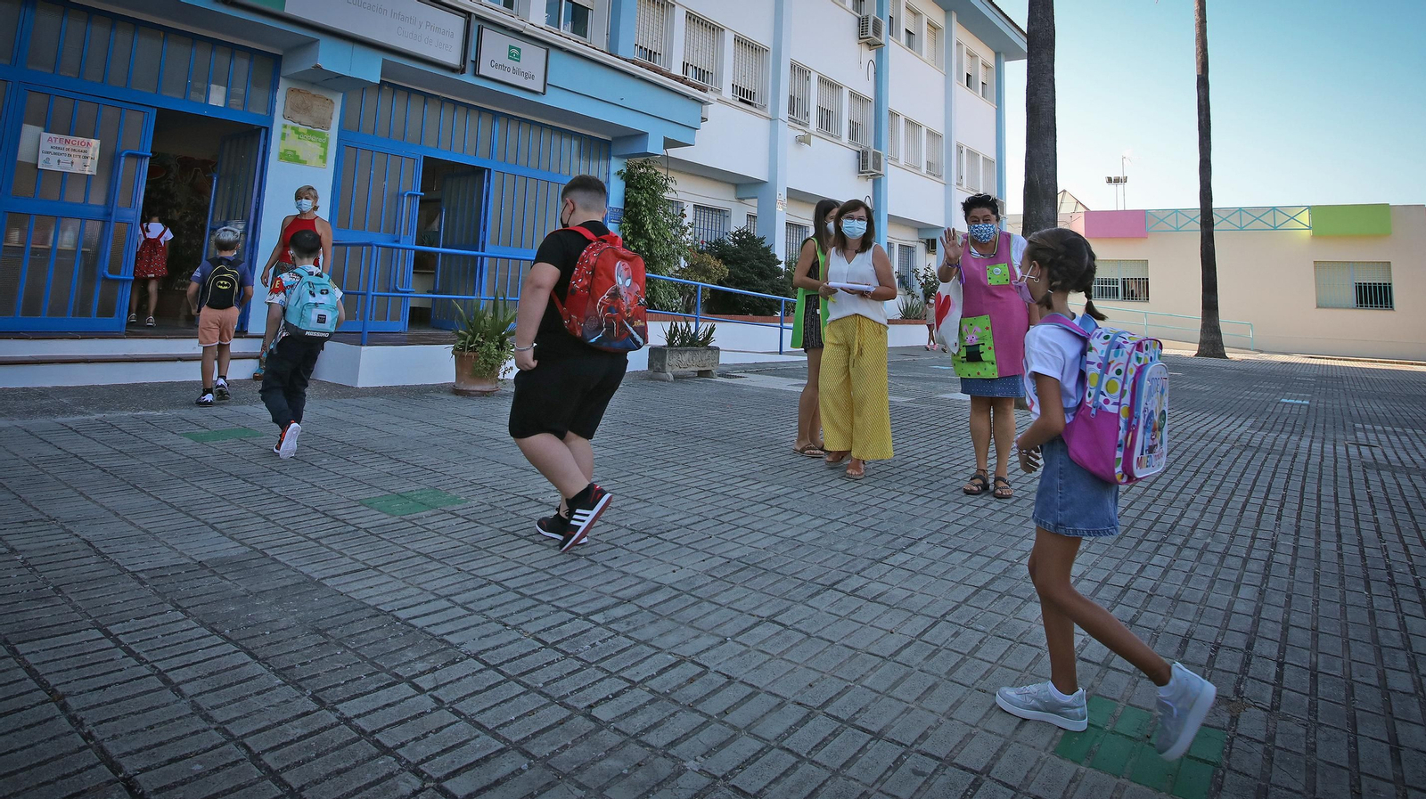 Primer día de la 'Vuelta al Cole' para Infantil y Primaria
