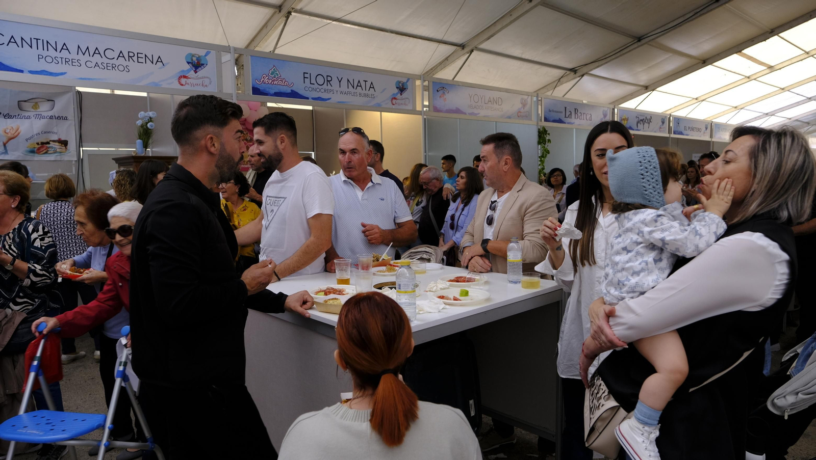 Imágenes de la Feria de la Gamba Roja de Garrucha