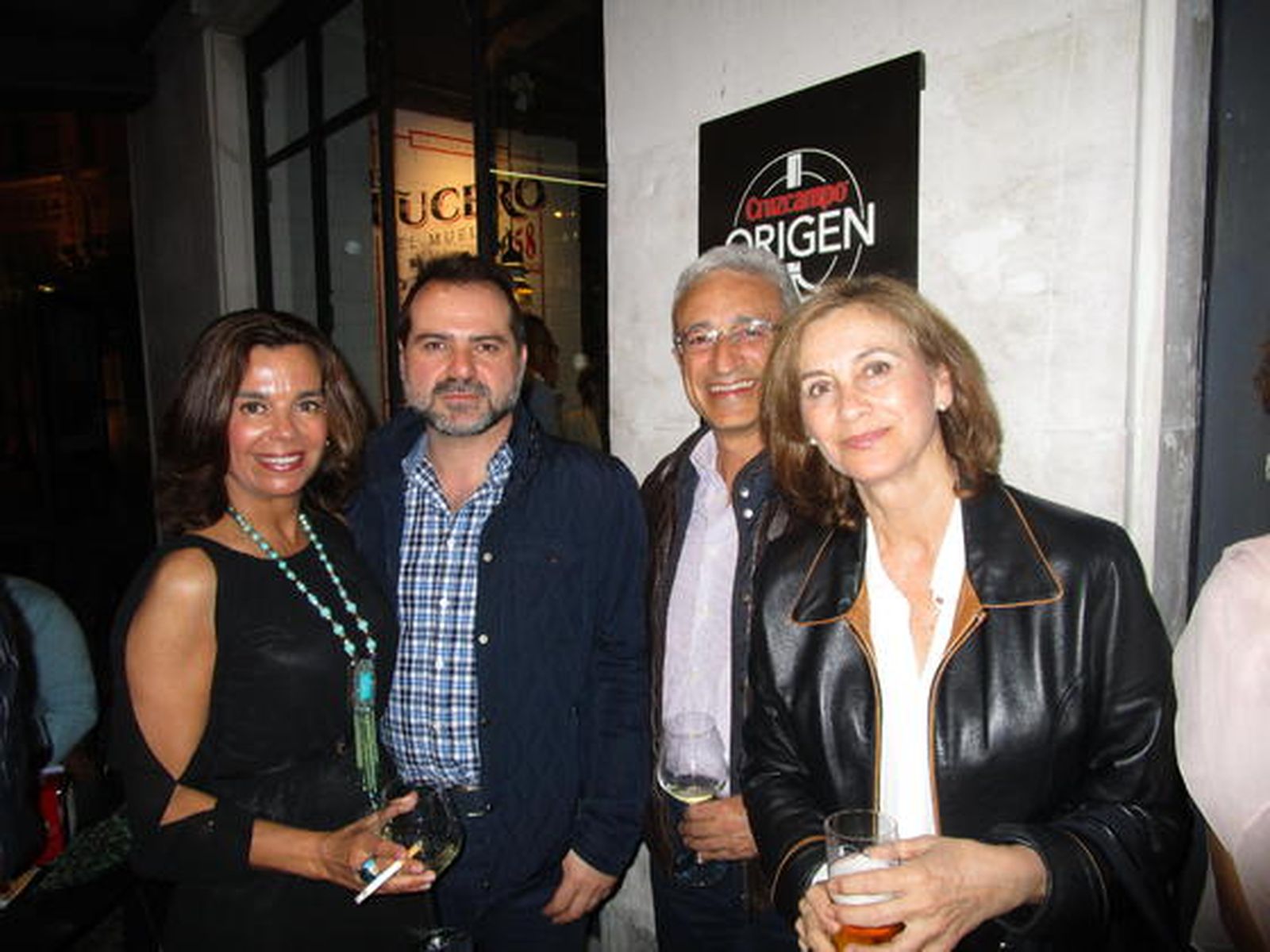 Ana Fuentes, Alberto Lucero, Juan Manuel Barragán y Paqui Lucero.

Foto: Ignacio Casas de Ciria