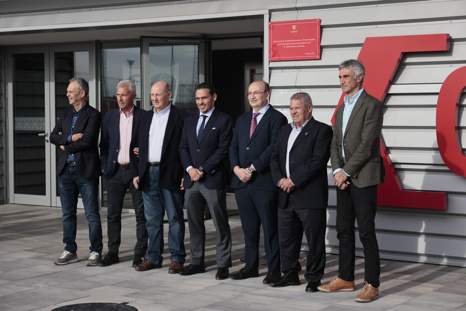 Imágenes de las nuevas instalaciones de la ciudad deportiva del Sevilla Fc