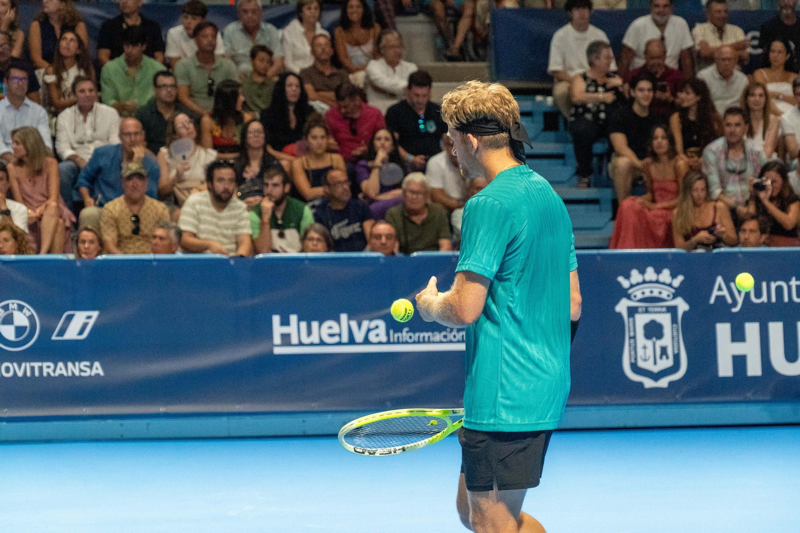 Imágenes de la final masculina de la Copa del Rey de tenis entre Daniil Medvedev y Alejandro Davidovich
