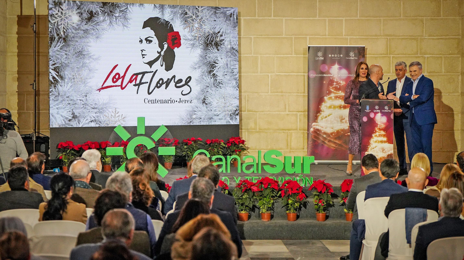 Presentación de la Navidad de Canal Sur en Jerez