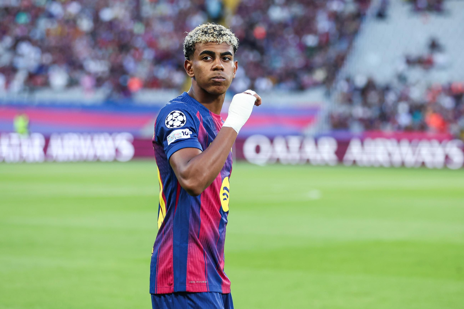 Las fotos del Barcelona-Olympiacos