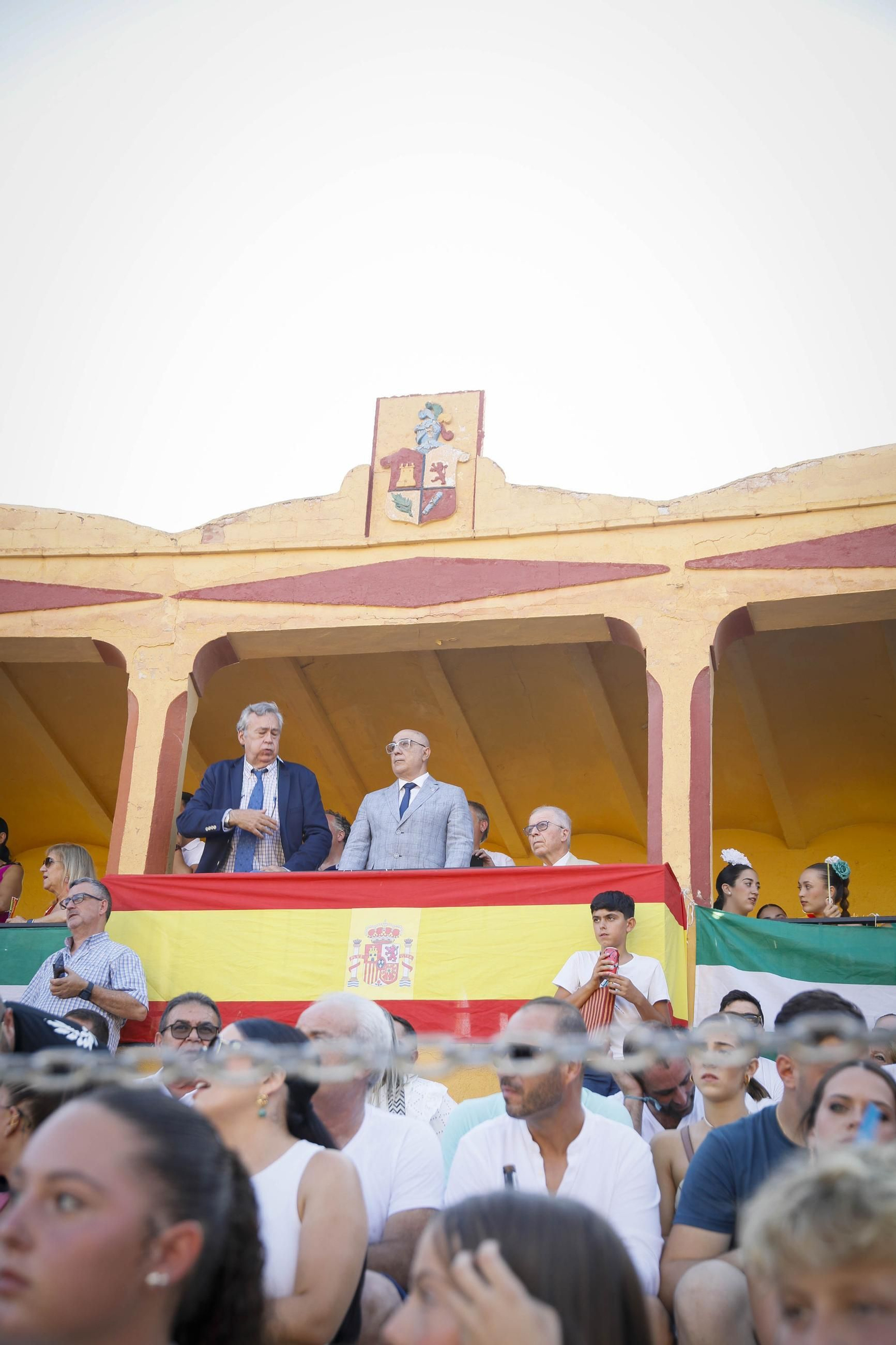 Corrida de toros Berja con un toro indultado, en imágenes
