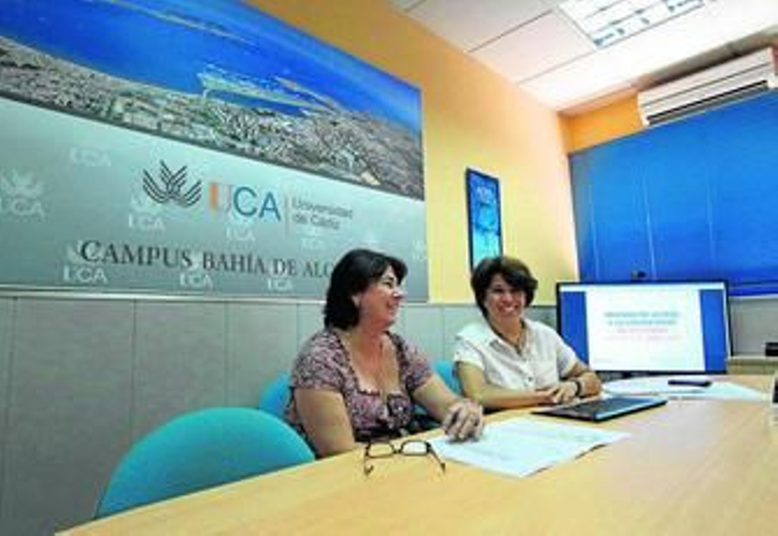 Un momento de la presentación de la prueba de Selectividad en la comarca, ayer.