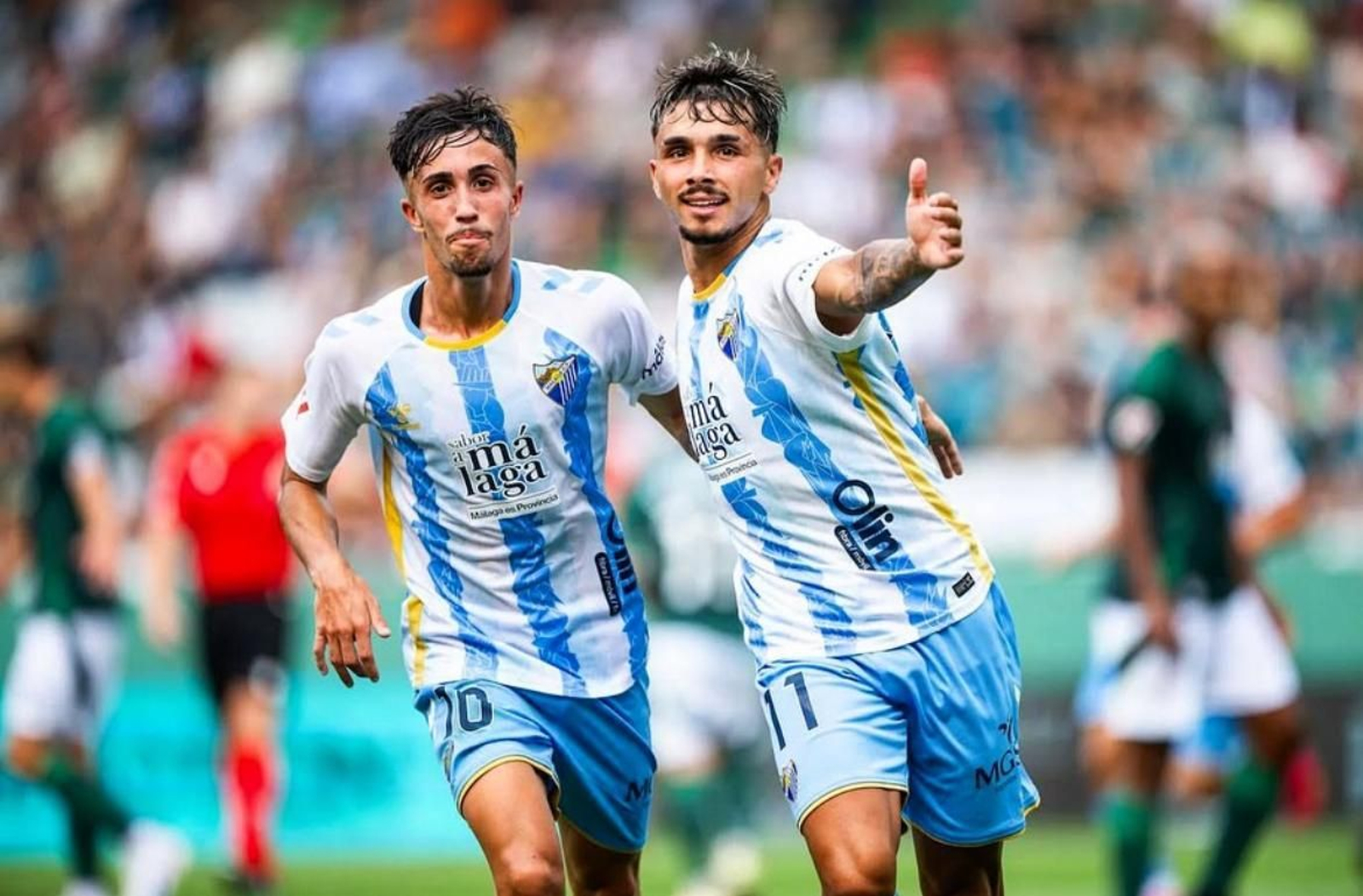 Kevin, ante el Racing de Ferrol.