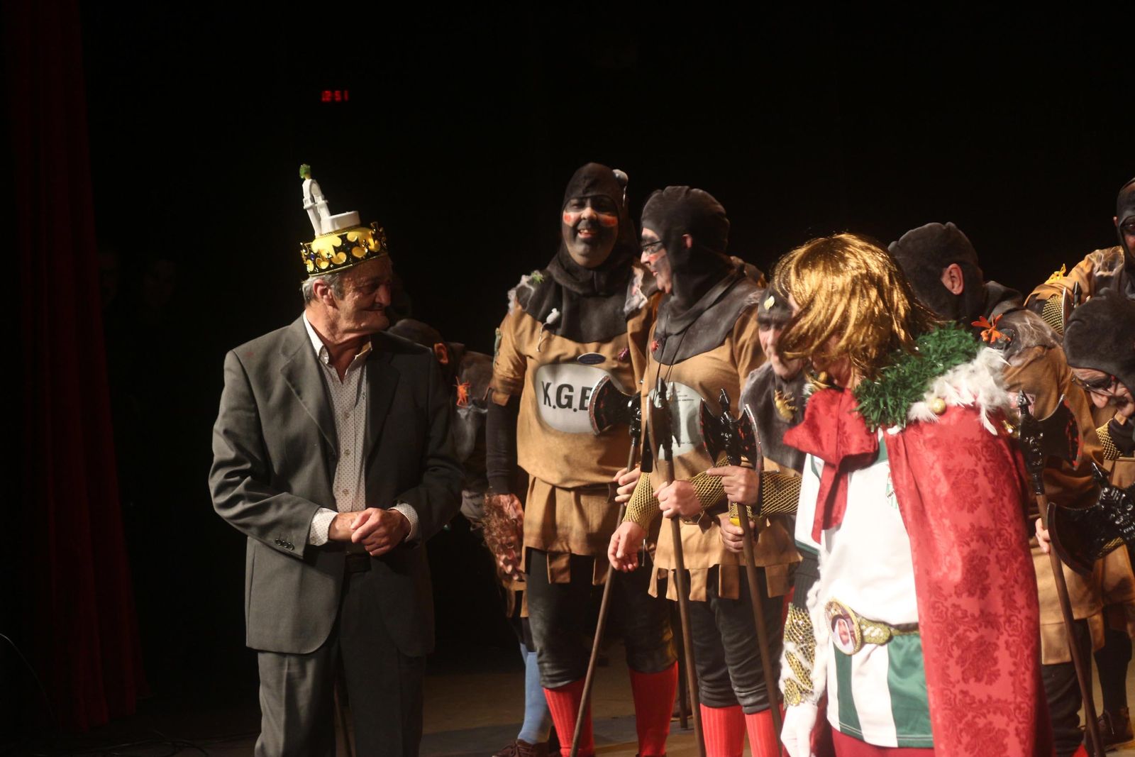 Chirigota de Puerto Real 'Los corte-sanos del Rey'