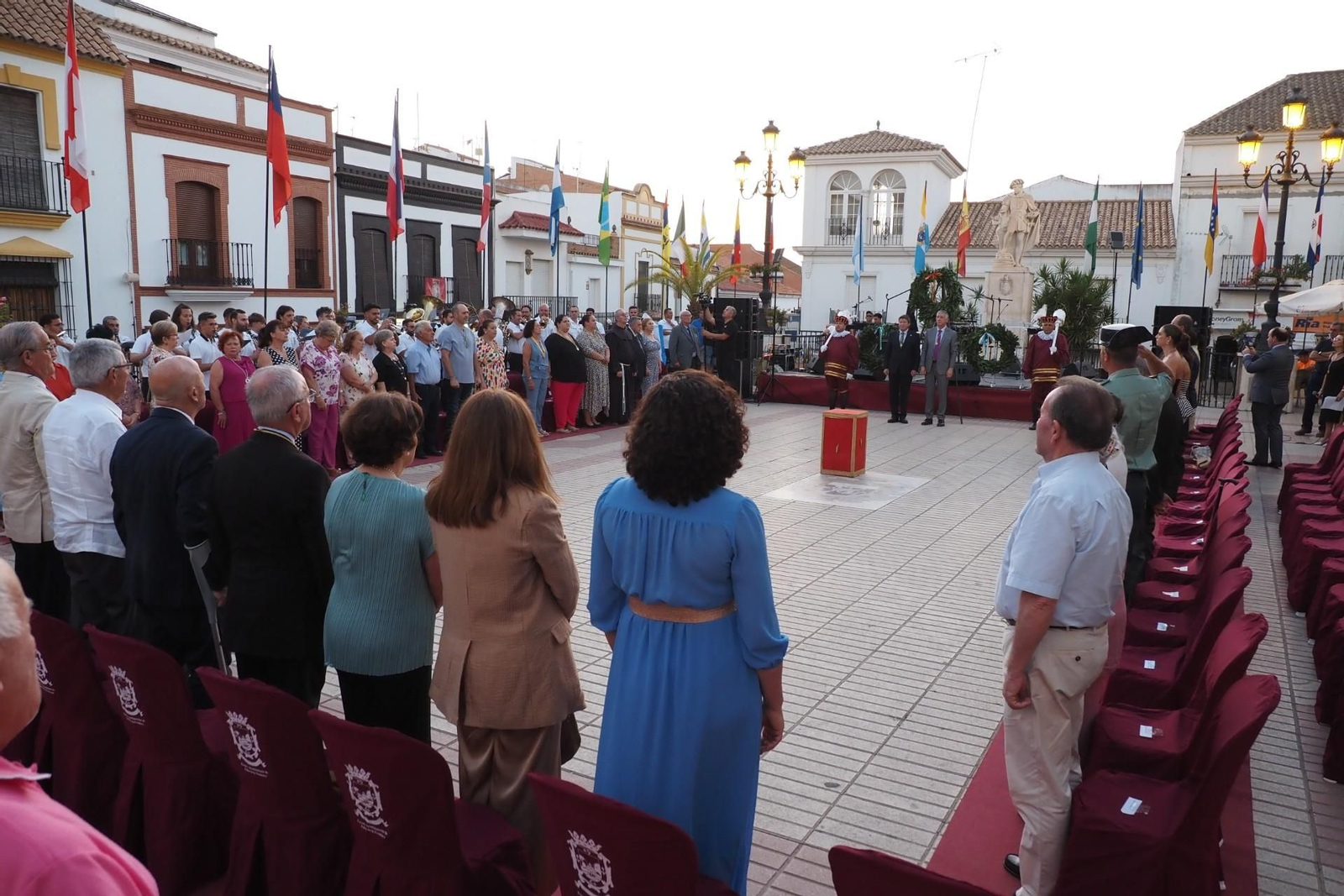 Acto de conmemoración del Aniversario de la partida de las Naves Descubridoras desde el Puerto de Palos.