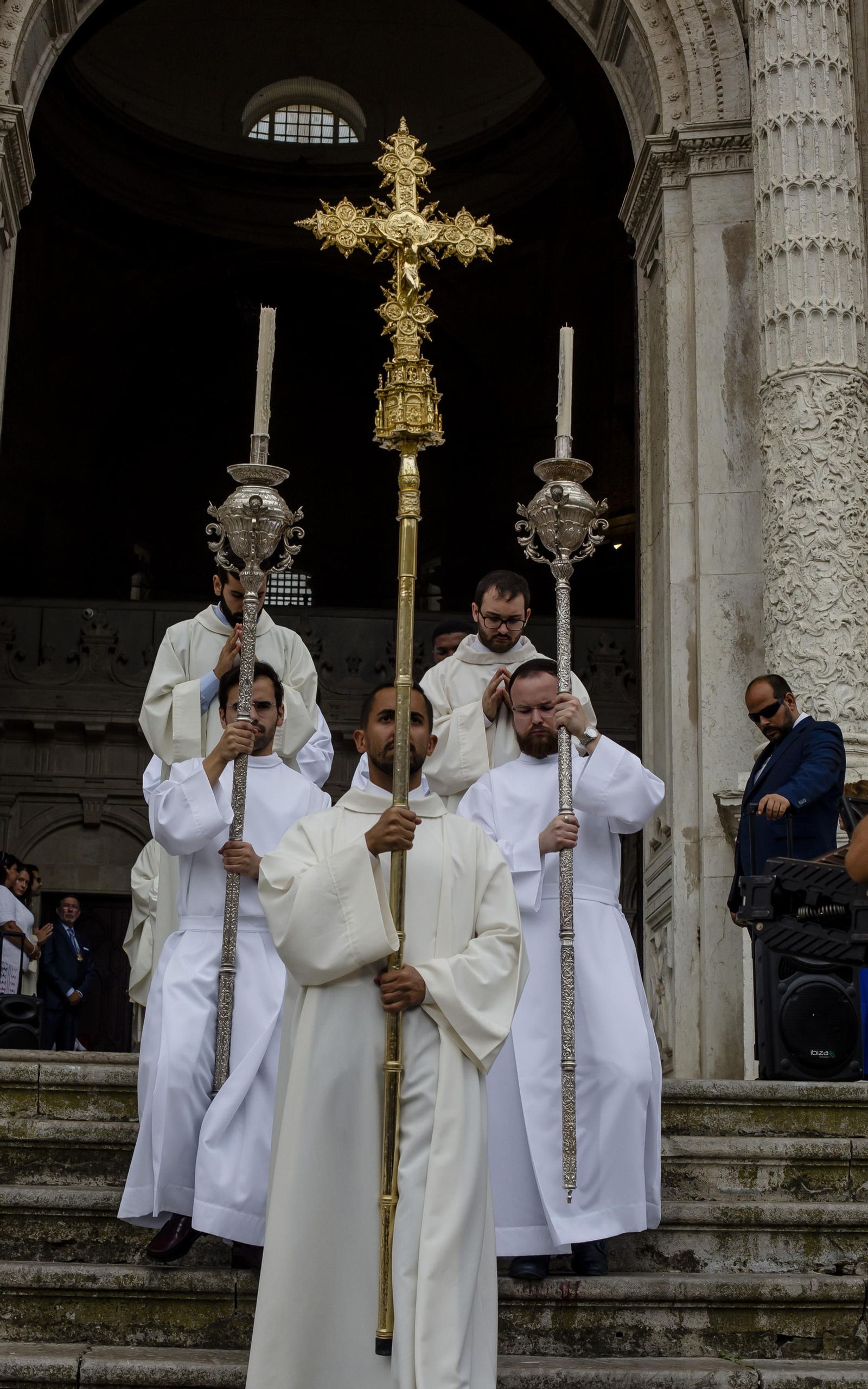Las imágenes de la procesión del Corpus