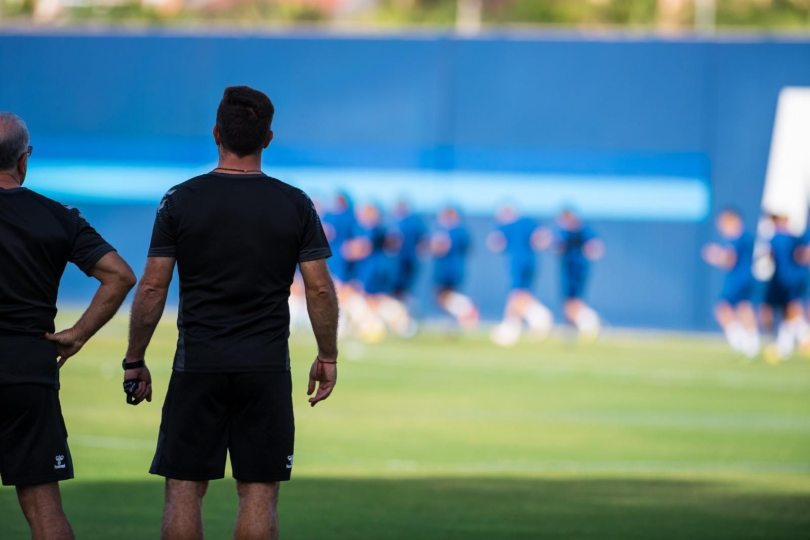 Las fotos del entrenamiento del Málaga CF