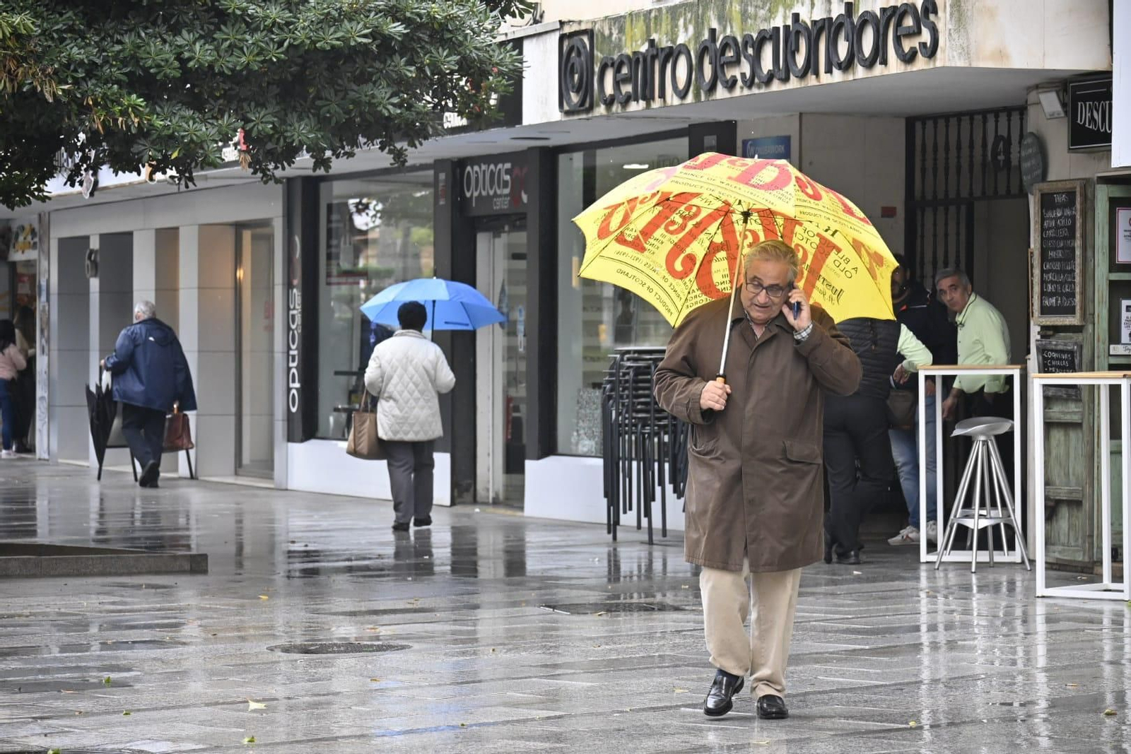 Imágenes del paso de la DANA por Huelva