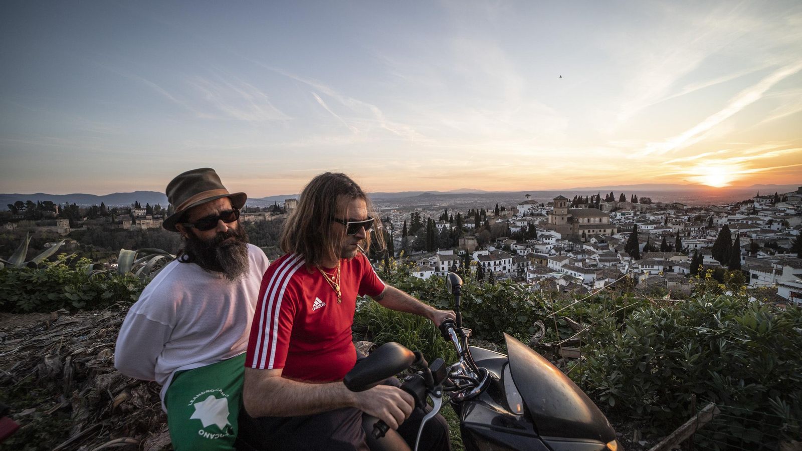 Una imagen del rodaje de Califato ¾ en Granada