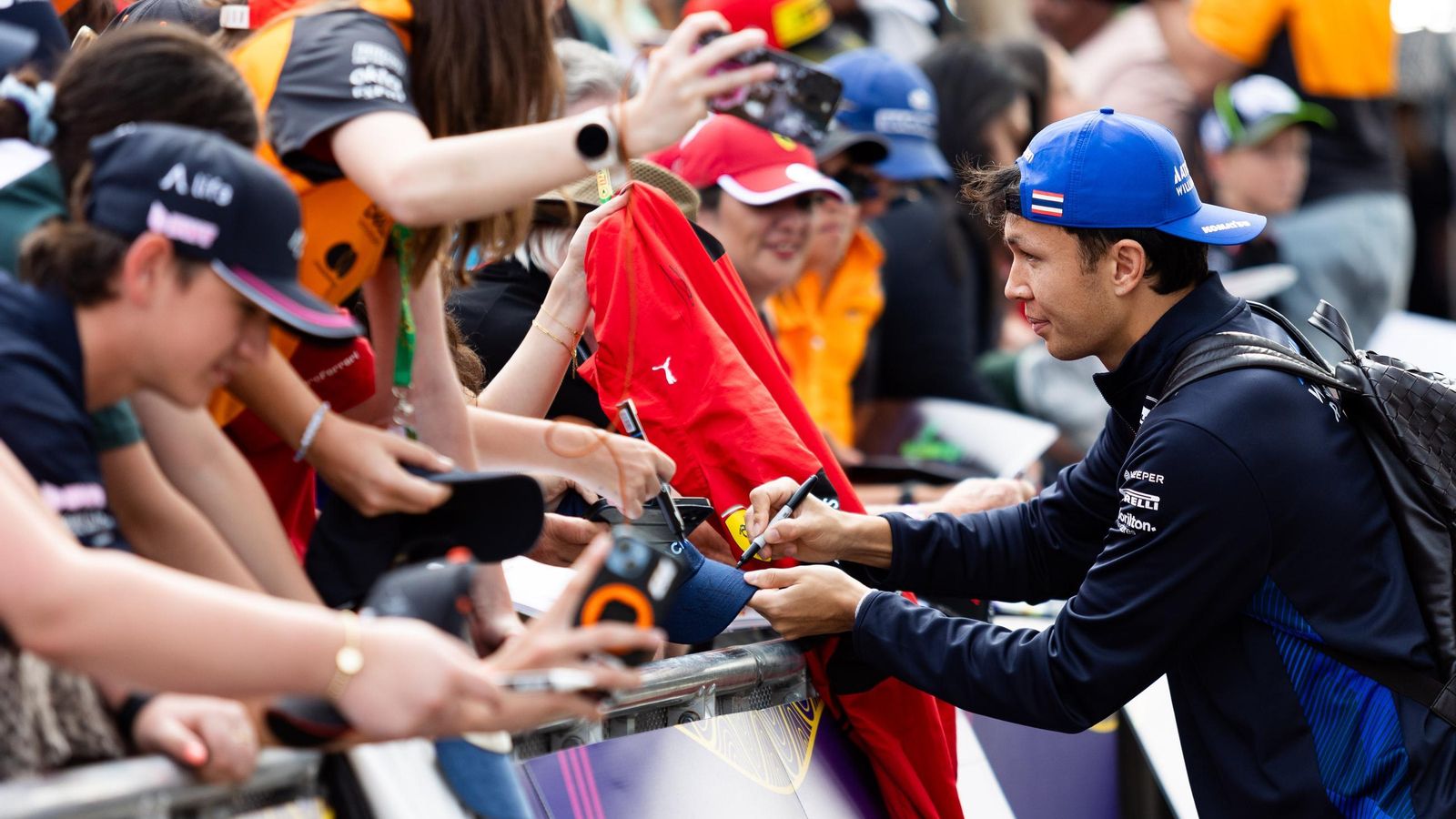 Los fotos del arranque de la Fórmula 1 en Melbourne