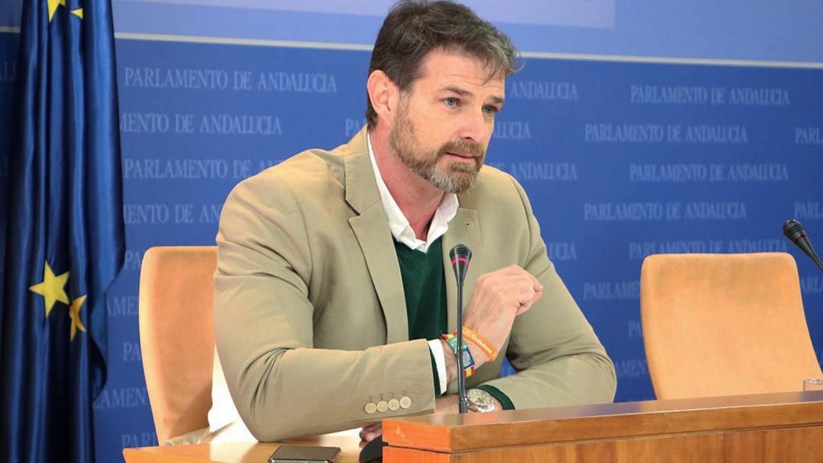 El diputado de Ciudadanos, Juan de Dios Sánchez.