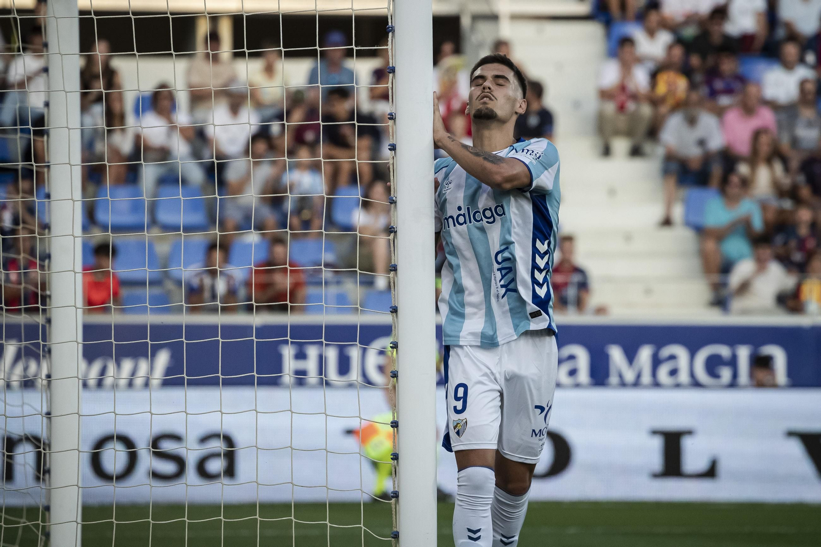 Las fotos del Huesca-Málaga CF