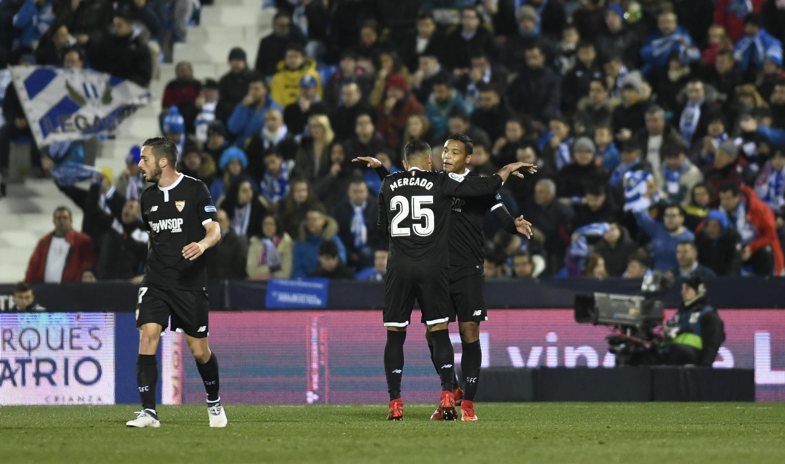 Las imágenes del Leganés-Sevilla de Copa