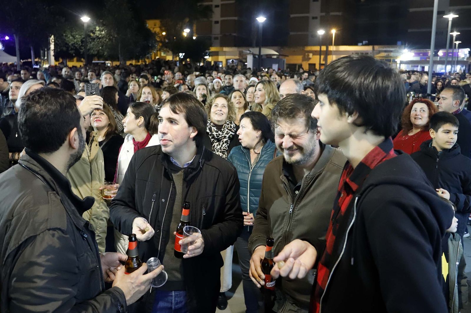 Imágenes de las campanadas de Isla Chica