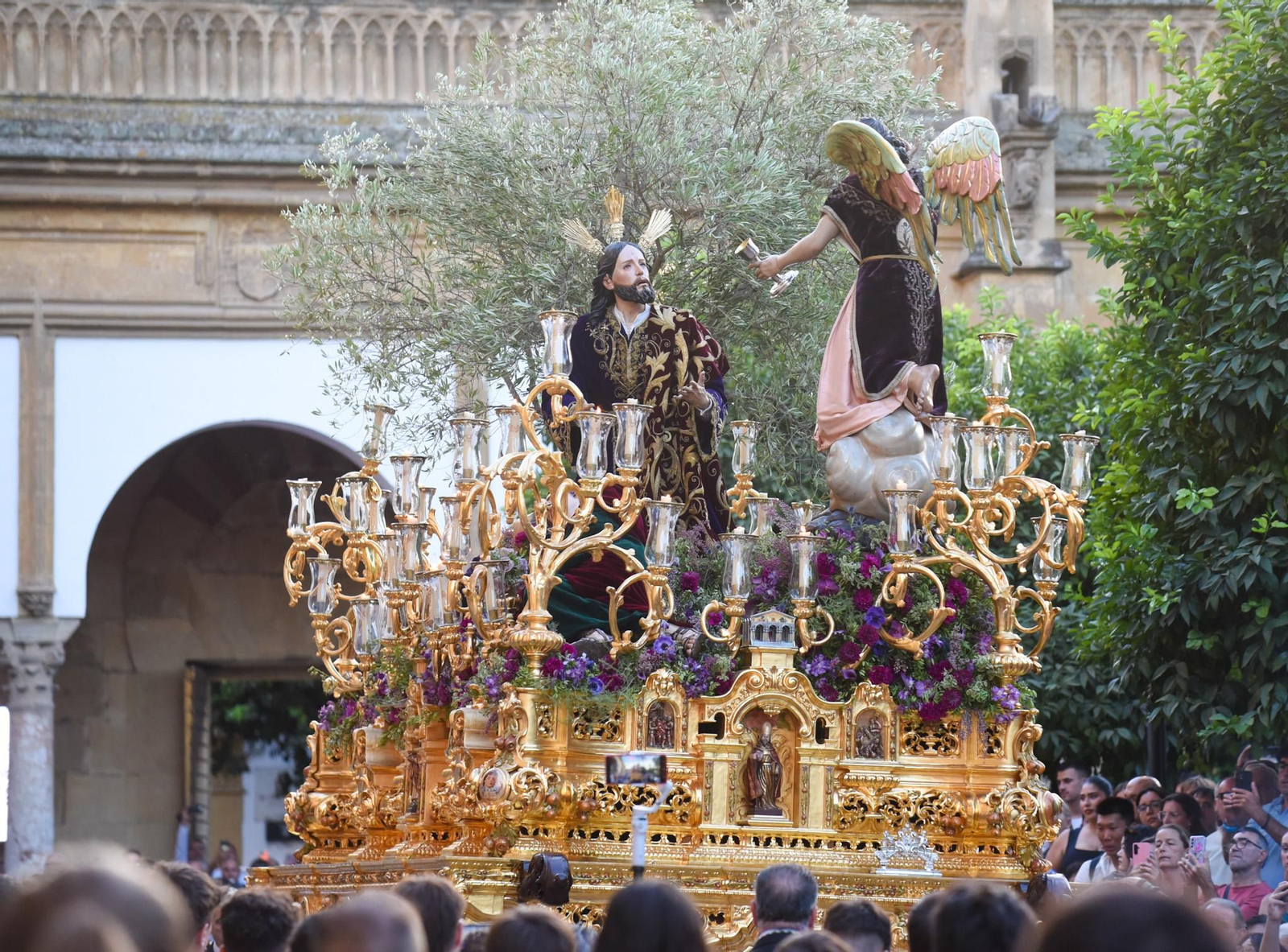 La procesión extraordinaria del Señor del Huerto en Córdoba