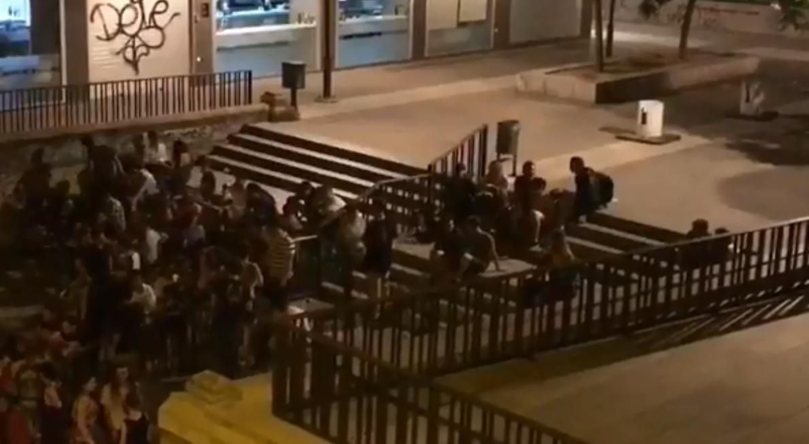 El botellódromo lleva cerrado desde septiembre de 2016.