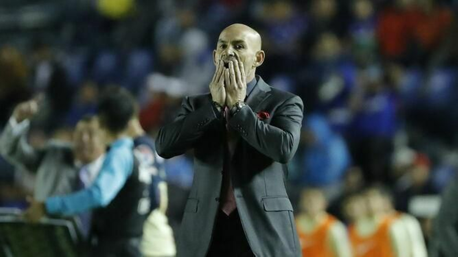 Paco Jémez, durante un encuentro.