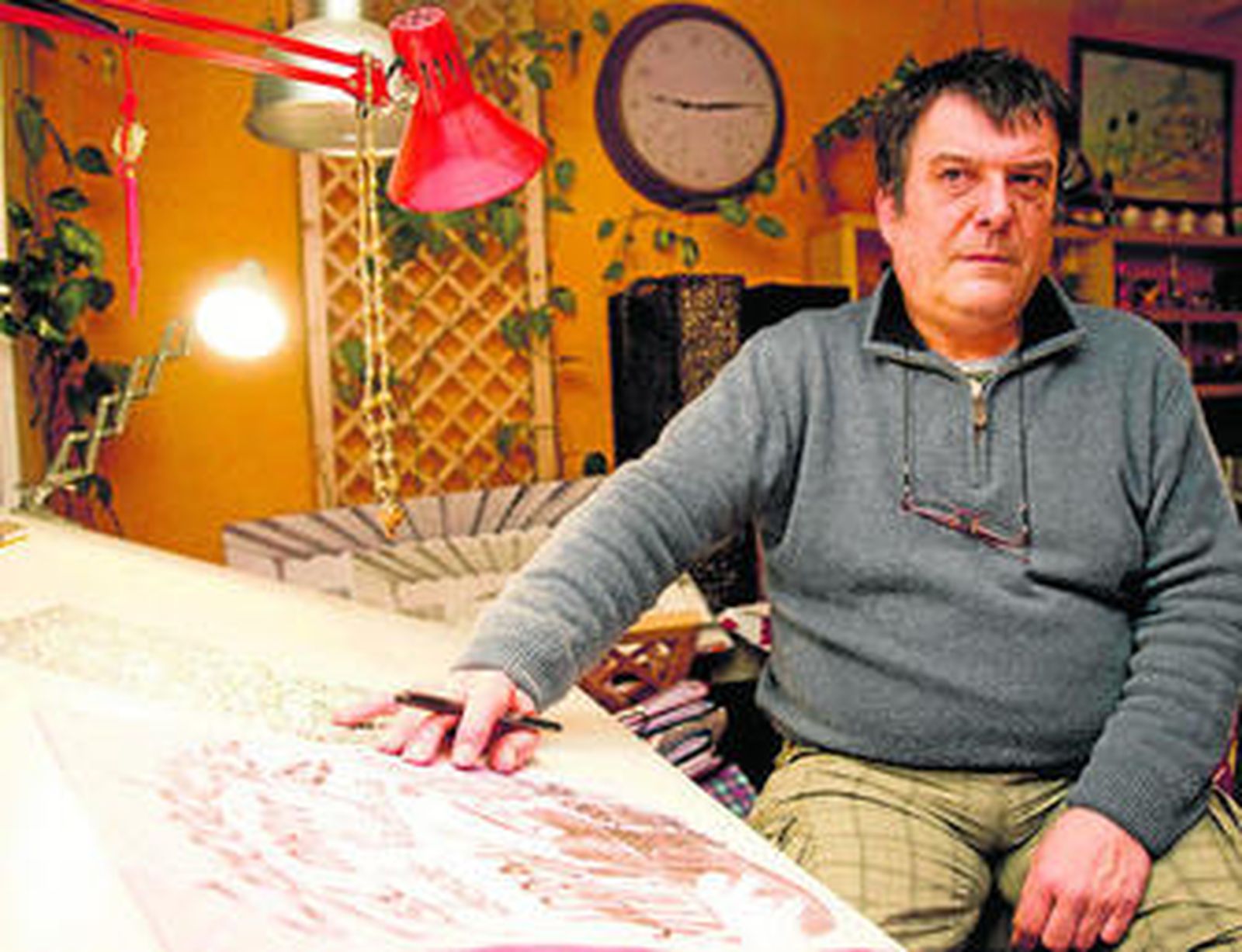 José Luis Sánchez, dueño del pub El Secadero.