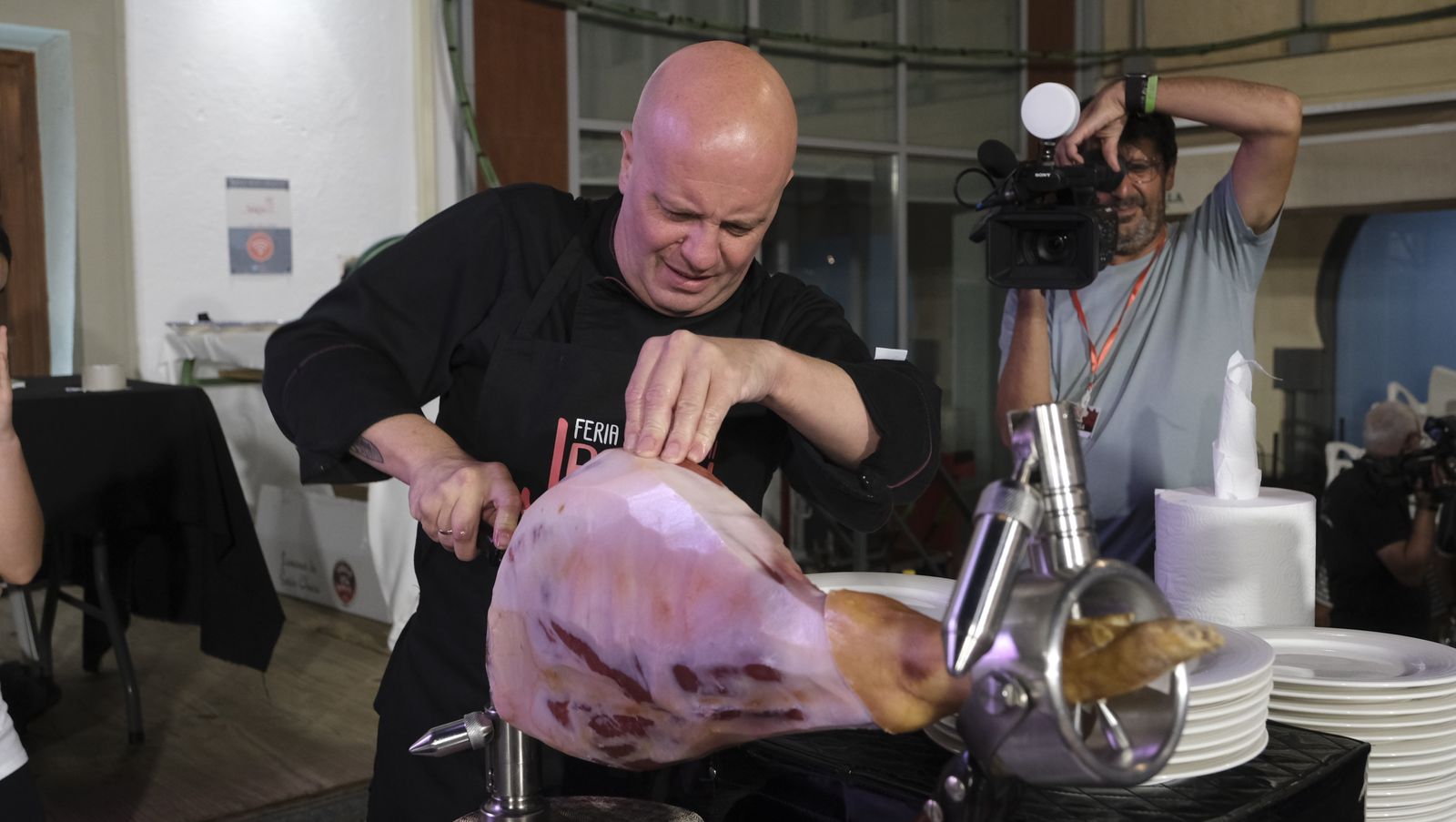 Imágenes del Concurso Nacional de Cortadores de Jamón de Serón