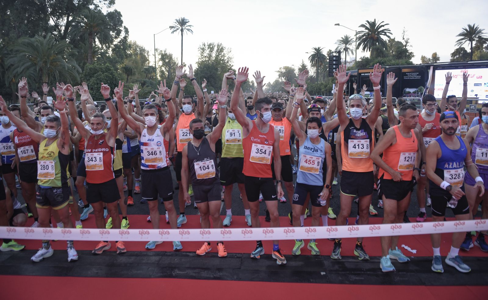 El Medio Maratón de Sevilla 2021, en imágenes