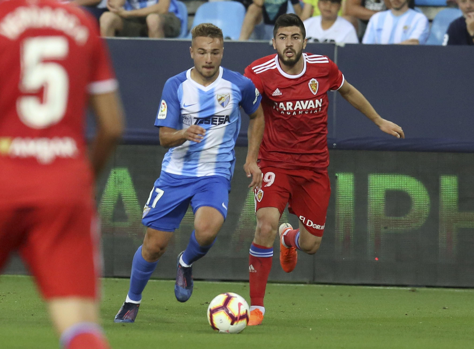 Las fotos del Málaga CF - Zaragoza
