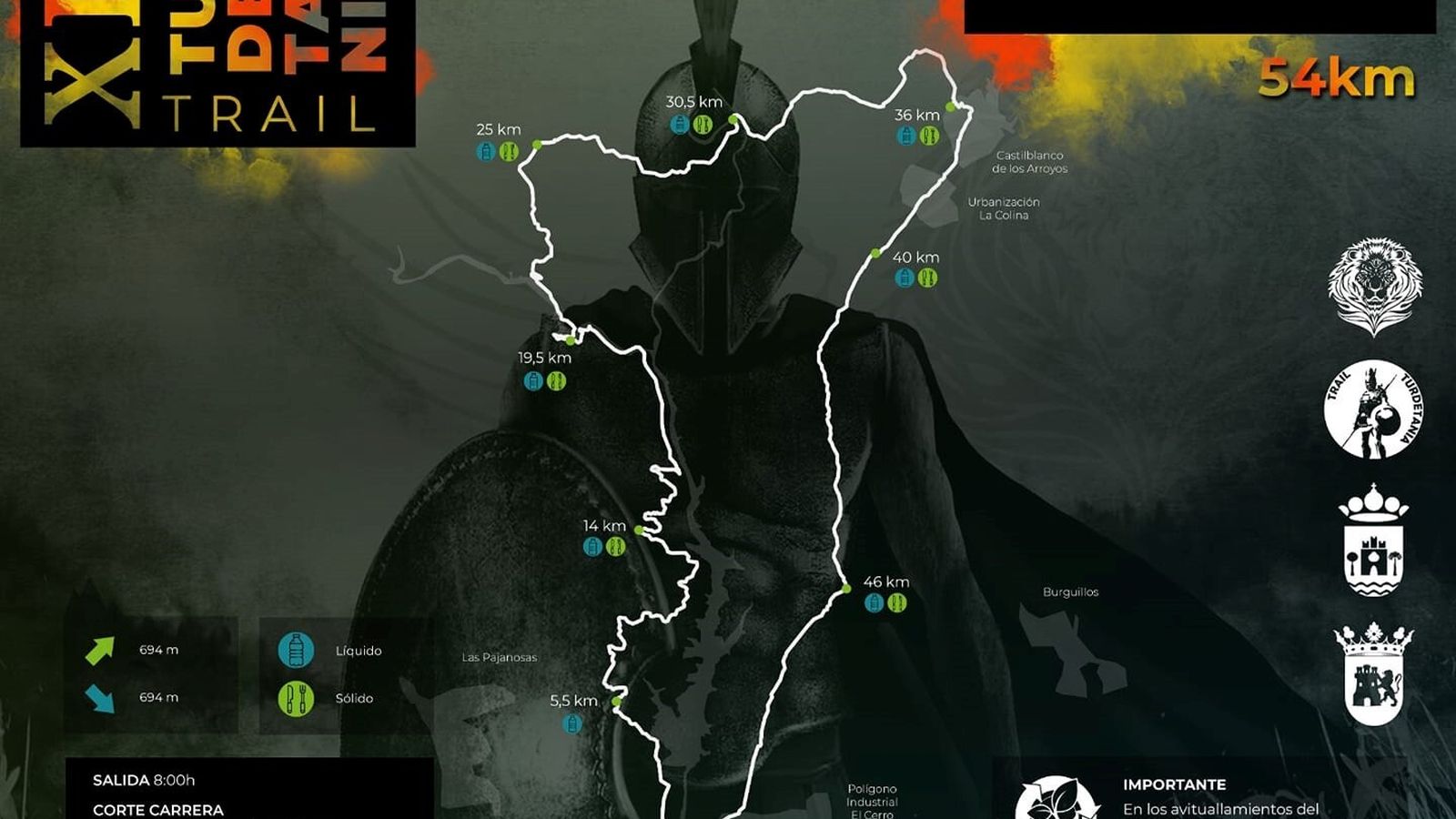 El recorrido de esta edición de 2021.