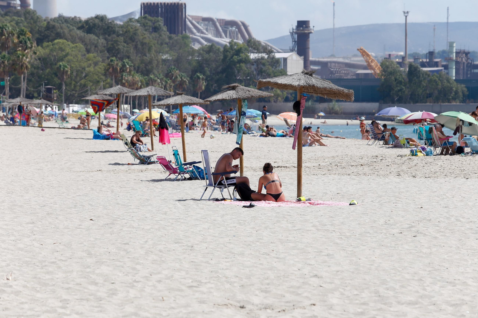 Fotos de una mañana de verano en Palmones