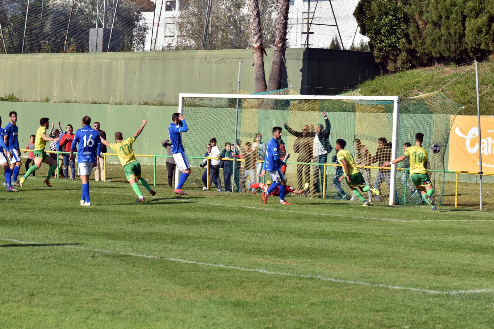 Imágenes del UD Los Barrios-Xerez DFC (1-1)