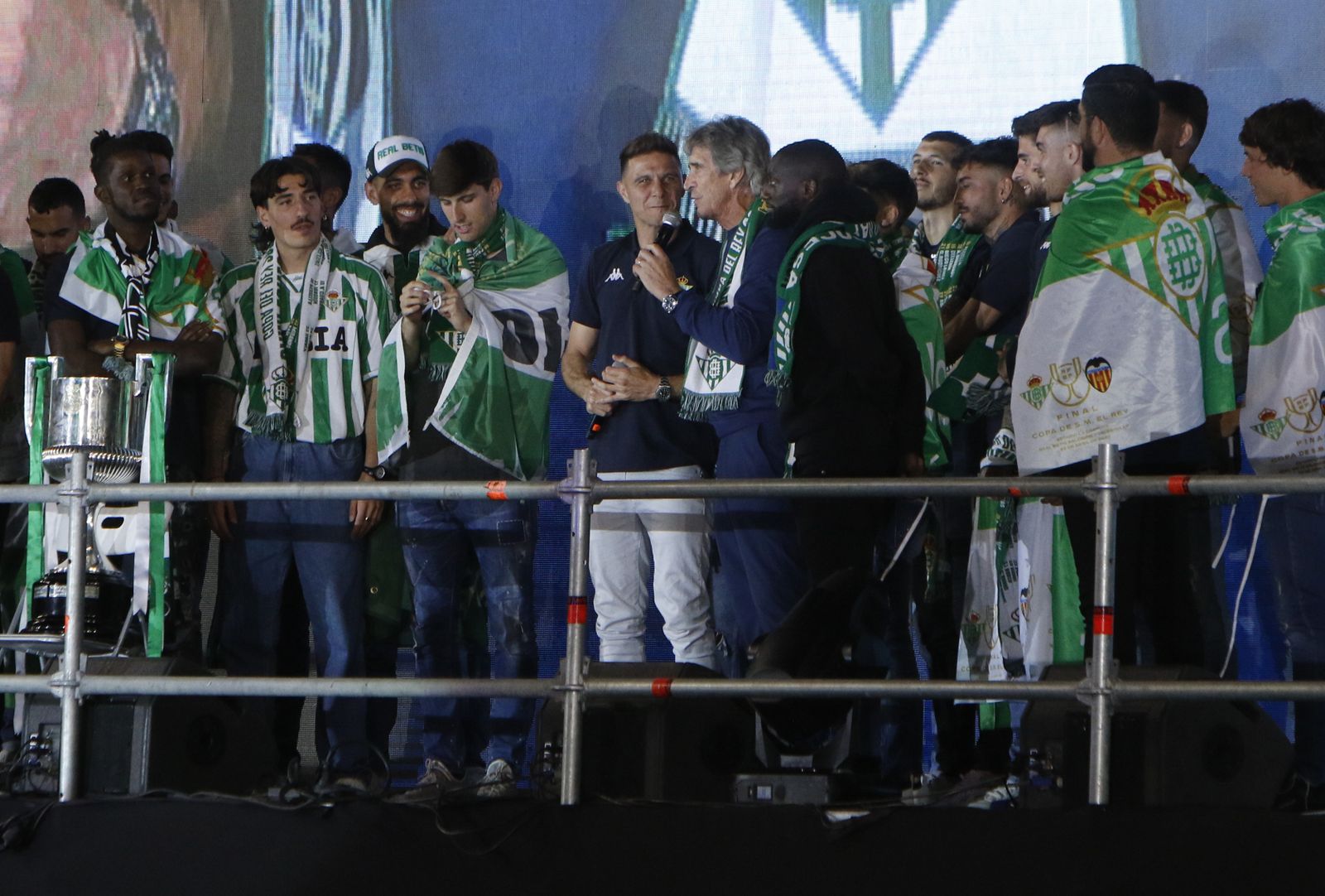 Fiesta en el Villamarín