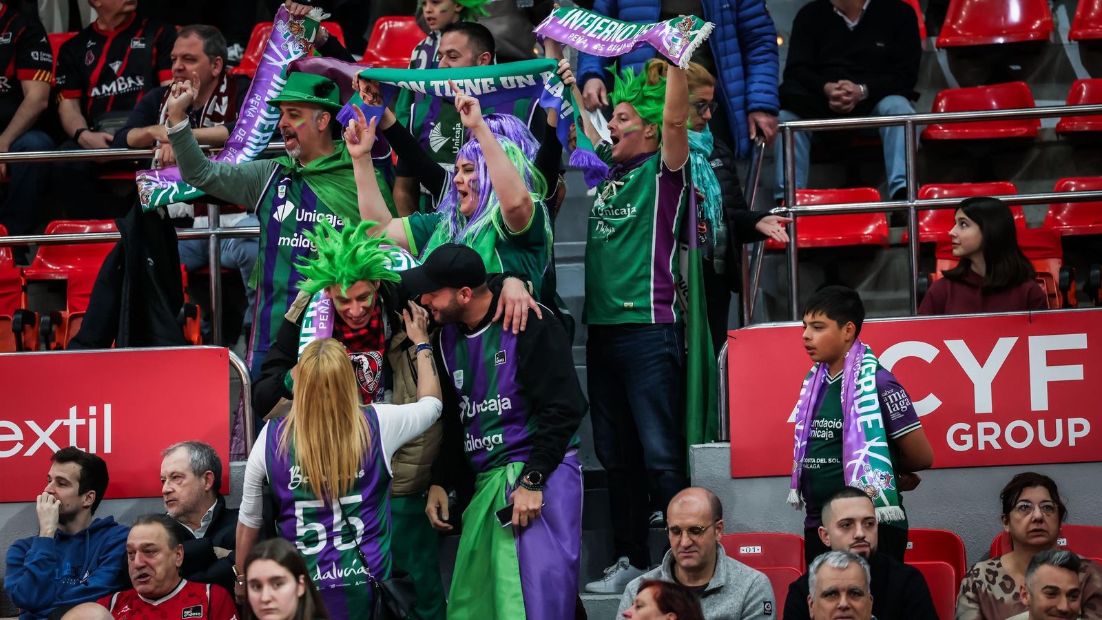 El Casademont Zaragoza-Unicaja, en fotos