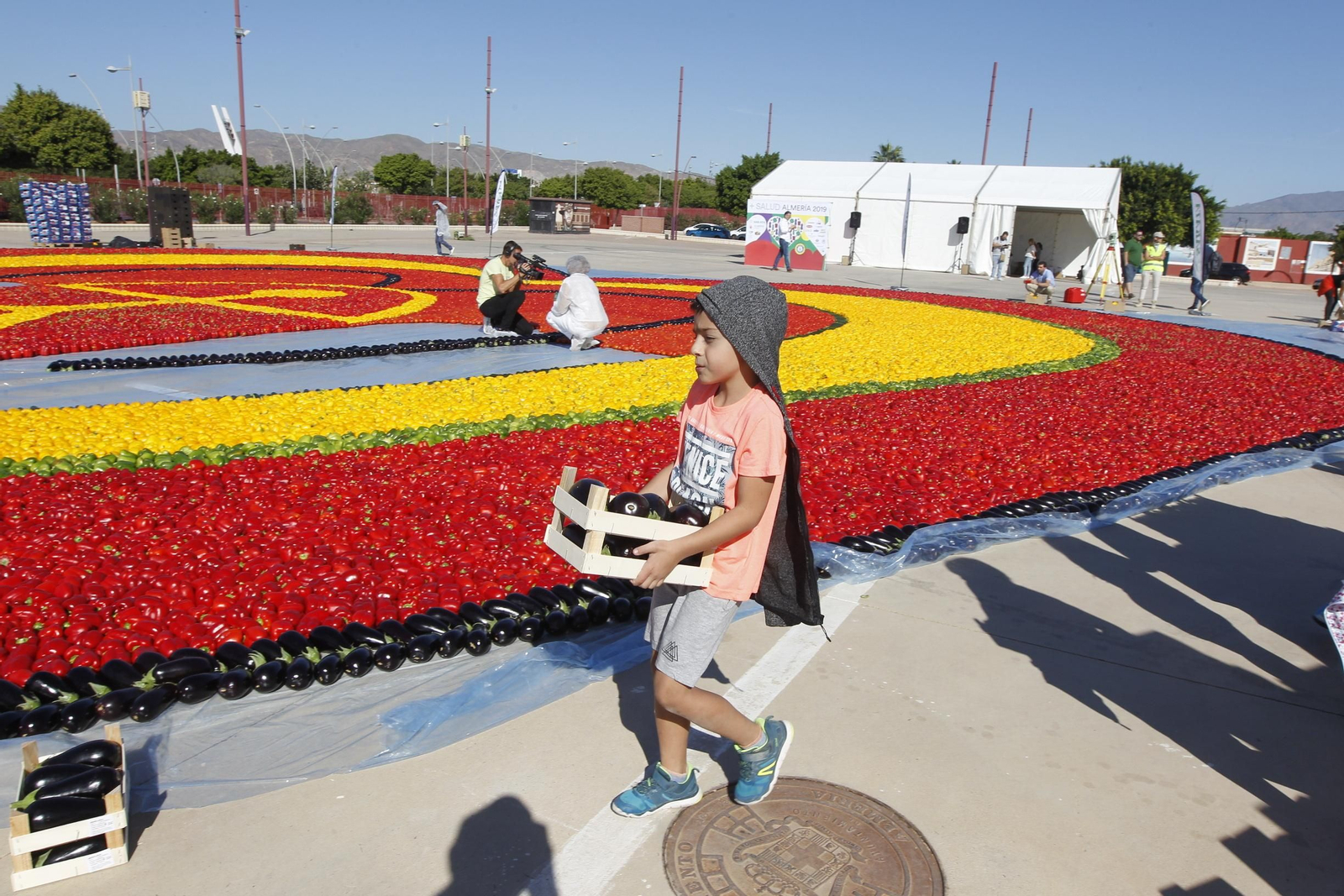 Fotogalería Récord Guinness Corazón Hortalizas Almería