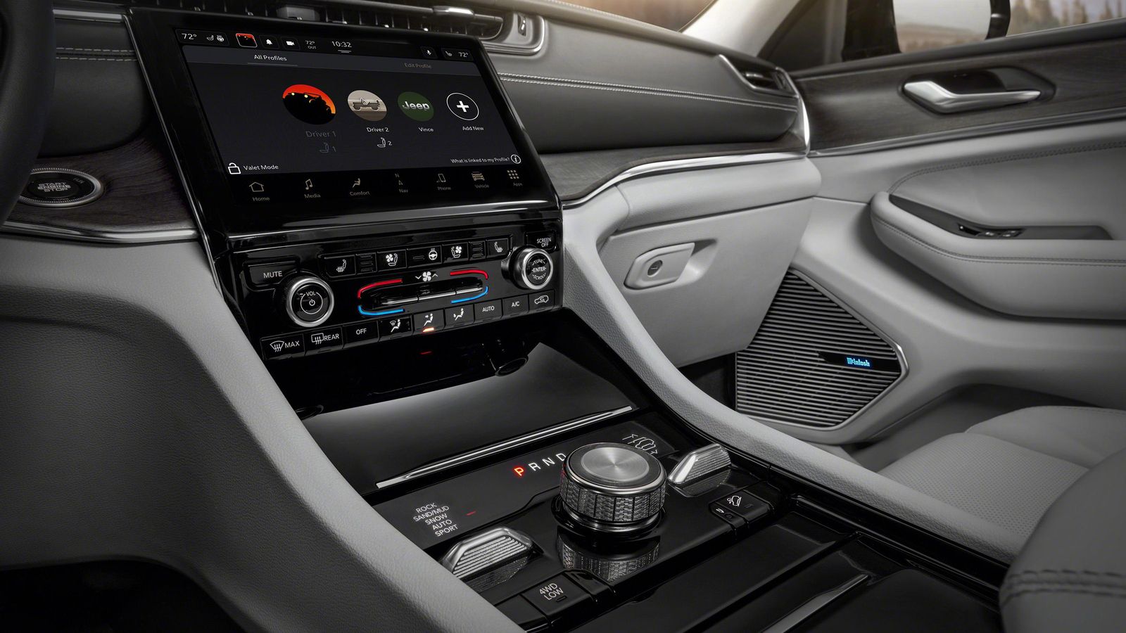 El Select Terrain permite ajustar el funcionamiento de la electrónica que apoya al chasis a distintas situaciones de conducción.