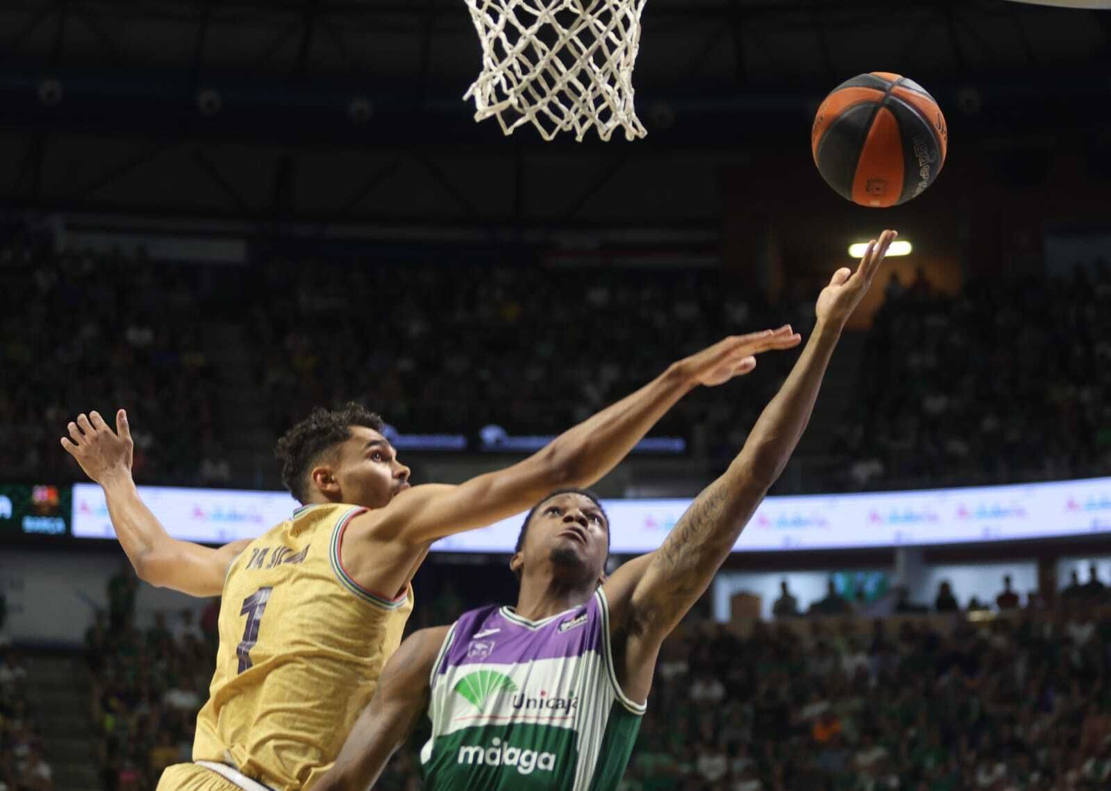 El Unicaja-Barcelona, en fotos